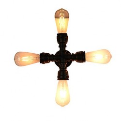 16 E27 Rustic/Lodge Traditional/Classic Antique Brass Feature for LED Bulb Included,Ambient Light LED Wall Lights Wall Light