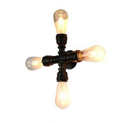 16 E27 Rustic/Lodge Traditional/Classic Antique Brass Feature for LED Bulb Included,Ambient Light LED Wall Lights Wall Light