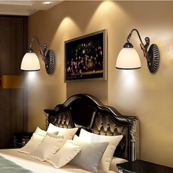 European Style Retro Living Room Bedroom Lamp Porch Wall Lamp Balcony Coffee Shop Wall Lamp