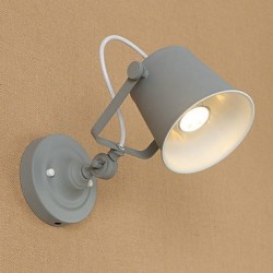 4W E27 Led Light Painted Steel Wall Lamp Dumb Black American Coffee Decoration Retro Wall Light Lightsaber Lamp On Wall