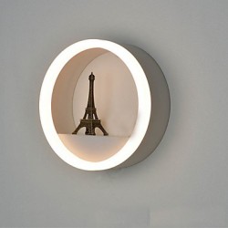 LED Integrated Modern/Contemporary Modern/Comtemporary Painting Feature for Bulb Included,Ambient Light Wall Sconces