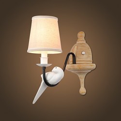 2*60 E14 E12 Rustic/Lodge Simple Vintage Painting FeatureAmbient Light Wall Sconces Wall Light