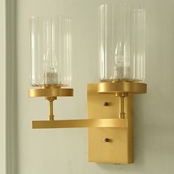 5 E26/E27 Simple Traditional/Classic Country Brass Feature for Mini Style Bulb Included,Uplight Wall Sconces Wall Light