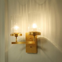 5 E26/E27 Simple Traditional/Classic Country Brass Feature for Mini Style Bulb Included,Uplight Wall Sconces Wall Light