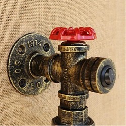 3W E27 With Switch Smoke Gray Water Bottle Wall Lamp Wall Light