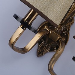 E14 Traditional/Classic Electroplated Feature for Eye ProtectionDownlight Wall Sconces Wall Light