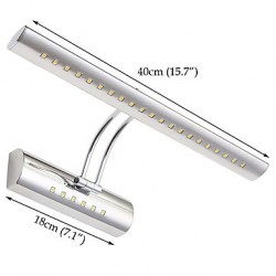 LED Integrated Modern/Contemporary Electroplated Feature for LED Bathroom Lighting Wall Light