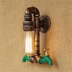 4W E26/E27 Country Retro Painting Feature for LED Mini Style Bulb IncludedAmbient Light Wall Sconces Wall Light