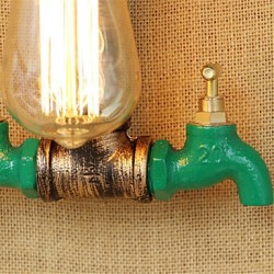 4W E26/E27 Country Retro Painting Feature for LED Mini Style Bulb IncludedAmbient Light Wall Sconces Wall Light