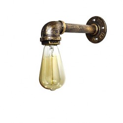 40W E27 Rustic/Lodge Traditional/Classic Antique Brass Feature for Bulb Included,Ambient Light Wall Sconces Wall Light