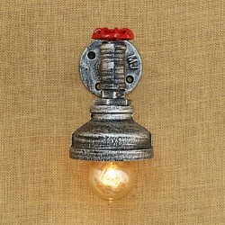 40W E26/E27 Country Retro Painting Feature for Bulb Included,Ambient Light Wall Sconces Wall Light