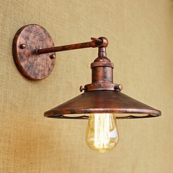 40w E26/E27 Rustic/Lodge Country Retro Electroplated Feature for Mini Style Bulb Included Ambient Light Wall Sconces