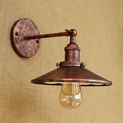 40w E26/E27 Rustic/Lodge Country Retro Electroplated Feature for Mini Style Bulb Included Ambient Light Wall Sconces