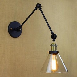 40w E26/E27 Country Retro Electroplated Feature for Mini Style Bulb Included Eye Protection Swing Arm Lights