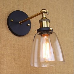 40w E26/E27 Country Retro Painting Feature for Mini Style Bulb Included Eye Protection Ambient Light Wall Sconces