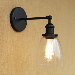 40w E26/E27 Country Retro Painting Feature for Mini Style Bulb Included Eye Protection Ambient Light Wall Sconces