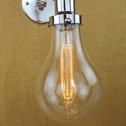 40W E26/E27 Country Retro Electroplated Feature for Mini Style Bulb Included Eye Protection Swing Arm Lights