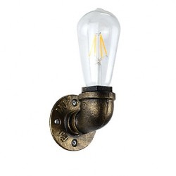 4 E27 Rustic/Lodge Traditional/Classic Antique Brass Feature for LED Bulb Included,Ambient Light Wall Sconces Wall Light