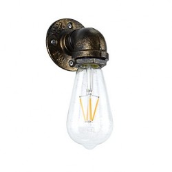 4 E27 Rustic/Lodge Traditional/Classic Antique Brass Feature for LED Bulb Included,Ambient Light Wall Sconces Wall Light