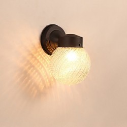 Modern/Contemporary Black Oxide Finish Feature for Mini Style Bulb IncludedAmbient Light Wall Sconces