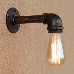 40W E26/E27 Country Retro Painting Feature for Mini Style Swing Arm Bulb Included,Ambient Light Wall Sconces