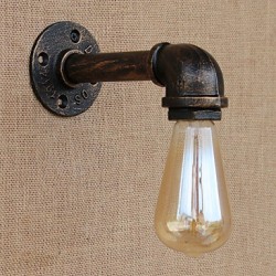 40W E26/E27 Country Retro Painting Feature for Mini Style Swing Arm Bulb Included,Ambient Light Wall Sconces