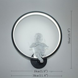 Wall Lamp Modern Creative Personality Lamp Designer Angel Decoration Lamp LED Aluminum Integrated Corridor Wall Lamp