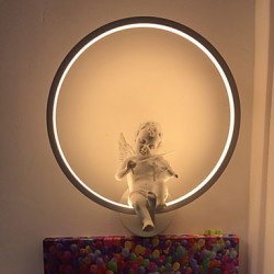 Wall Lamp Modern Creative Personality Lamp Designer Angel Decoration Lamp LED Aluminum Integrated Corridor Wall Lamp