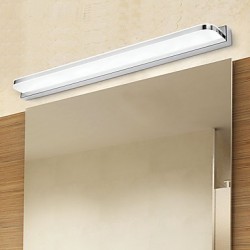 20 LED Integrated Modern/Contemporary Electroplated Feature for LED,Ambient Light Bathroom Lighting Wall Light