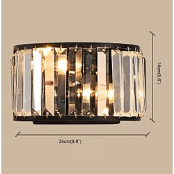 40W E14 Vintage Country Feature for Crystal LED,Ambient Light Wall Sconces Wall Light