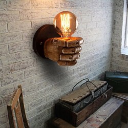 Loft industrial/Cafe wall lamp/Resin wall lamp/Lodge Antique Vintage Retro Painting Feature for Mini Style Ambient Light Wall Sconces Wall Light