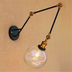 40W E26/E27 Rustic/Lodge Chrome Feature for Swing Arm / Bulb Included,Ambient Light Swing Arm Lights Wall Light