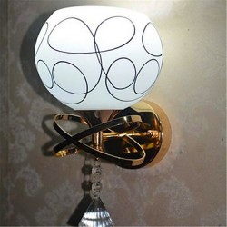 Hotel Led Bedroom Bedside Lamp Modern Mnimalist Glass Wall Lamp