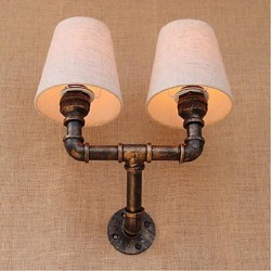 6W E27 BG086-2 Rustic/Lodge Brass Feature for Bulb IncludedAmbient Light Wall Sconces Wall Light