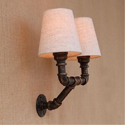 6W E27 BG086-2 Rustic/Lodge Brass Feature for Bulb IncludedAmbient Light Wall Sconces Wall Light