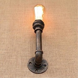 40W E27 BG812 Nostalgia Simple Water Pipe Decorative Small Wall Lamp Wall Light