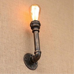 40W E27 BG812 Nostalgia Simple Water Pipe Decorative Small Wall Lamp Wall Light