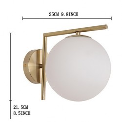 40W E14 Modern/Contemporary Electroplated Feature for Arc,Uplight Wall Sconces Wall Light