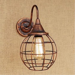 40W E27 B020 Simple And Retro Creative Personality Rust Color American wall lamp Wall Sconces Wall Light