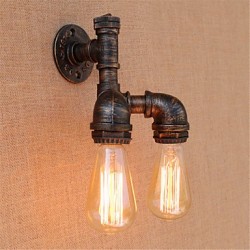 80 E27 Rustic/Lodge Painting Feature for Bulb Included,Ambient Light Wall Sconces Wall Light