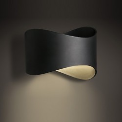 LED Integrated Modern/Contemporary Black Oxide Finish Feature for LED Mini Style Ambient Light Wall Sconces Wall Light