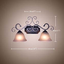 60 E27 Rustic/Lodge Traditional/Classic Others Feature for Mini Style ,Downlight Wall Sconces Wall Light