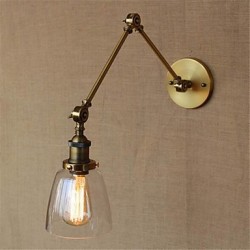 40W E26/E27 Rustic/Lodge Country Retro Electroplated Feature for Adjustable Height And Angle Arm Bulb Included Eye Protection