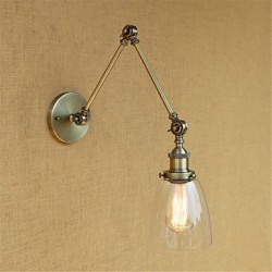 40W E26/E27 Rustic/Lodge Country Retro Electroplated Feature for Adjustable Height And Angle Arm Bulb Included Eye Protection