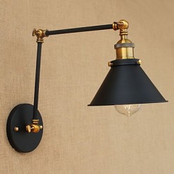 4W LED Bulb E27 Wall Sconce Brass Vintage Industrial Wall Lamp Light Home Lighting Indoor Decor Wall Sconce B031LS