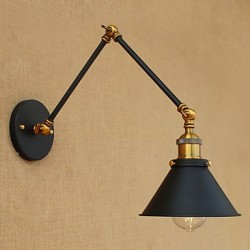 4W LED Bulb E27 Wall Sconce Brass Vintage Industrial Wall Lamp Light Home Lighting Indoor Decor Wall Sconce B031LS