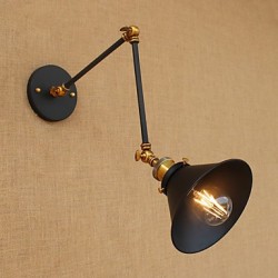 4W LED Bulb E27 Wall Sconce Brass Vintage Industrial Wall Lamp Light Home Lighting Indoor Decor Wall Sconce B031LS