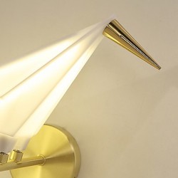 6 LED Integrated Modern/Contemporary Novelty Vintage Electroplated Feature for Mini Style ,Ambient Light Wall Sconces