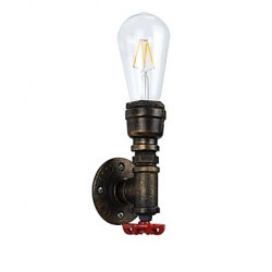 4 E27 Rustic/Lodge Traditional/Classic Antique Brass Feature for LED Bulb Included,Ambient Light Wall Sconces Wall Light