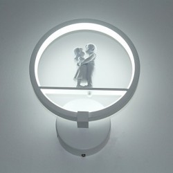 19W Wall Lamp Modern Minimalist LED Living Room Decorative Aluminum Corridor Balcony Lamp Bedroom Bedside Lamp